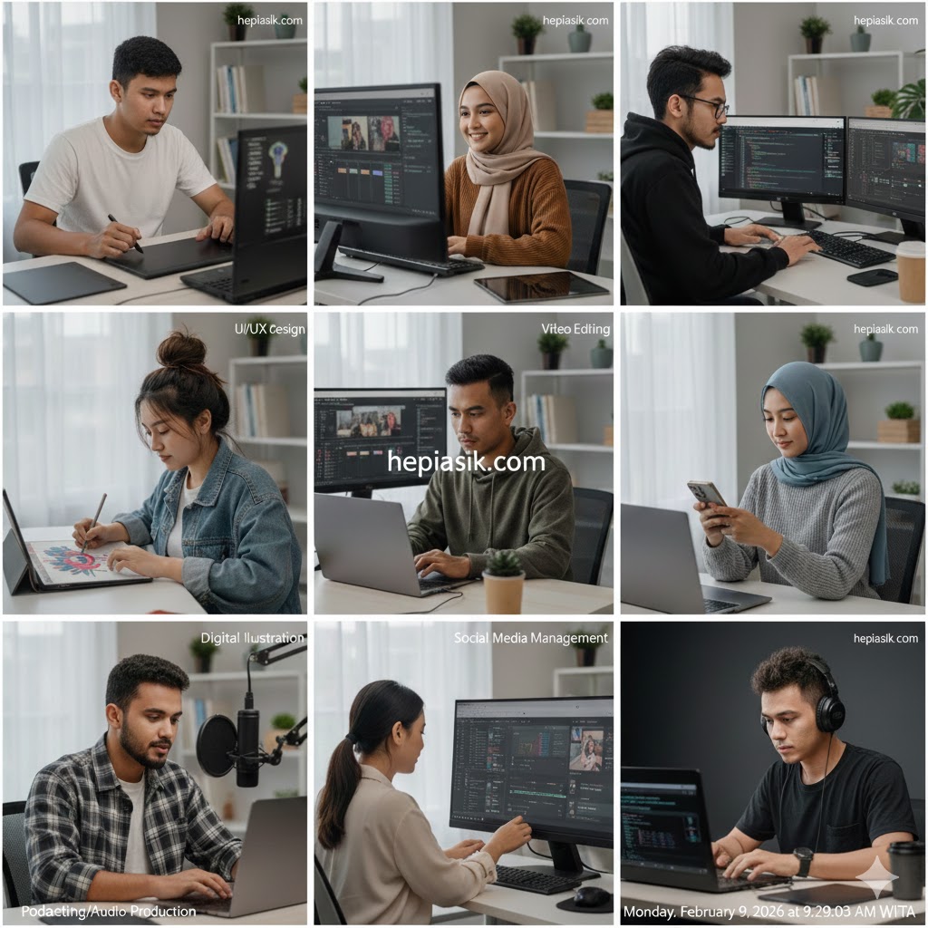 Anak muda produktif fokus mengembangkan skill digital paling dicari perusahaan