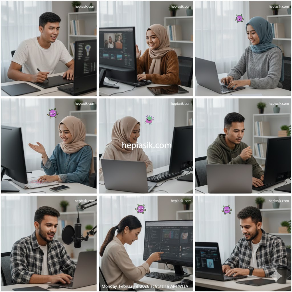 Anak muda produktif menunjukkan resiliensi dalam menghadapi tantangan skill digital